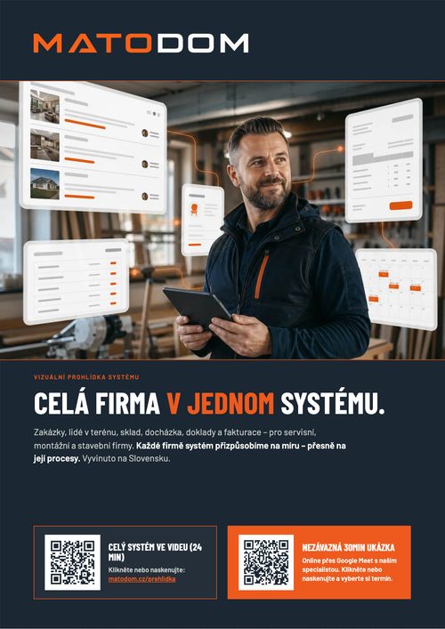 Náhled PDF prohlídky systému MATODOM