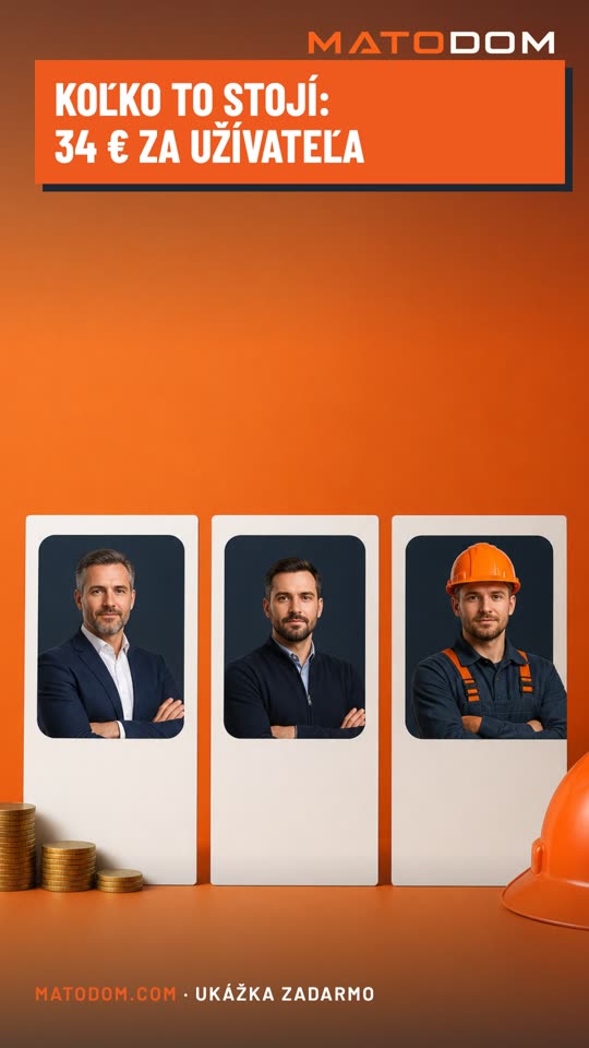 Kolik to stojí: 34 € za uživatele
